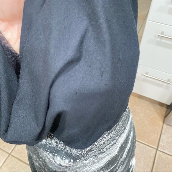 Nicole Miller L126812 Womens Black Distorted Fog Combo Dress Size 6 - Picture 11 of 11